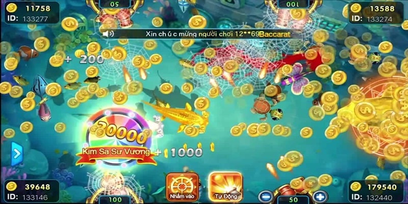 Nhiều game bắn cá cực hot